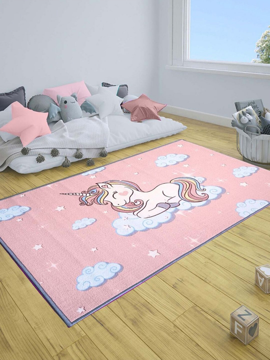

Matz and More Pink Anti-Skid Nylon Carpet