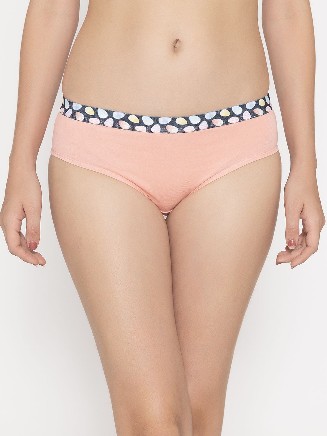

Kalyani Women Pack Of 3 Printed Basic Briefs, Rose