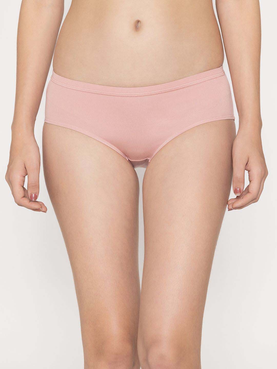 

Kalyani Women Pack of 3 Mid-Rise Hipster Briefs OLVRP3V005S, Pink