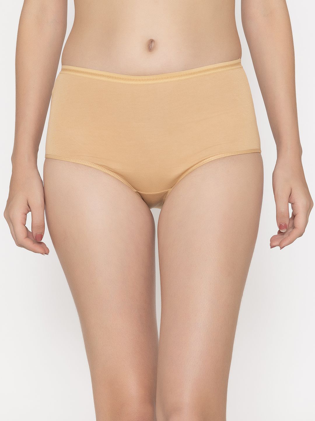 

Kalyani Pack Of 3 Women Ribbed Hipster Briefs ORINP3V026S, Nude
