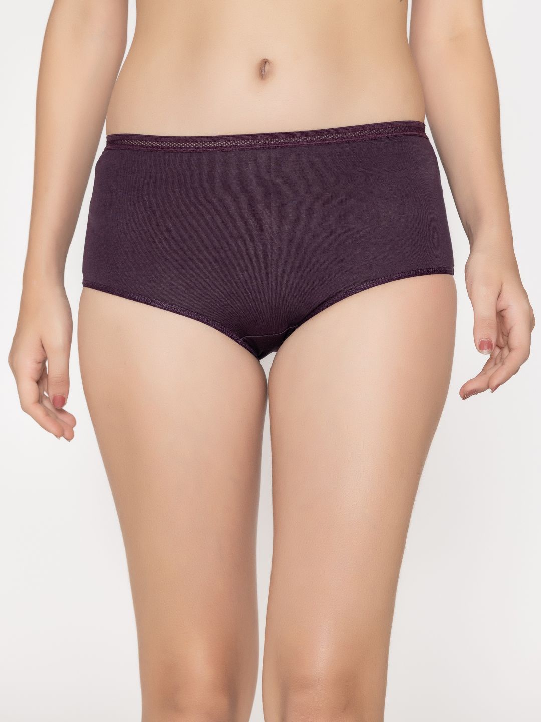 

Kalyani Pack Of 3 Women High Rise Hipster Briefs ORINP3V012S, Violet