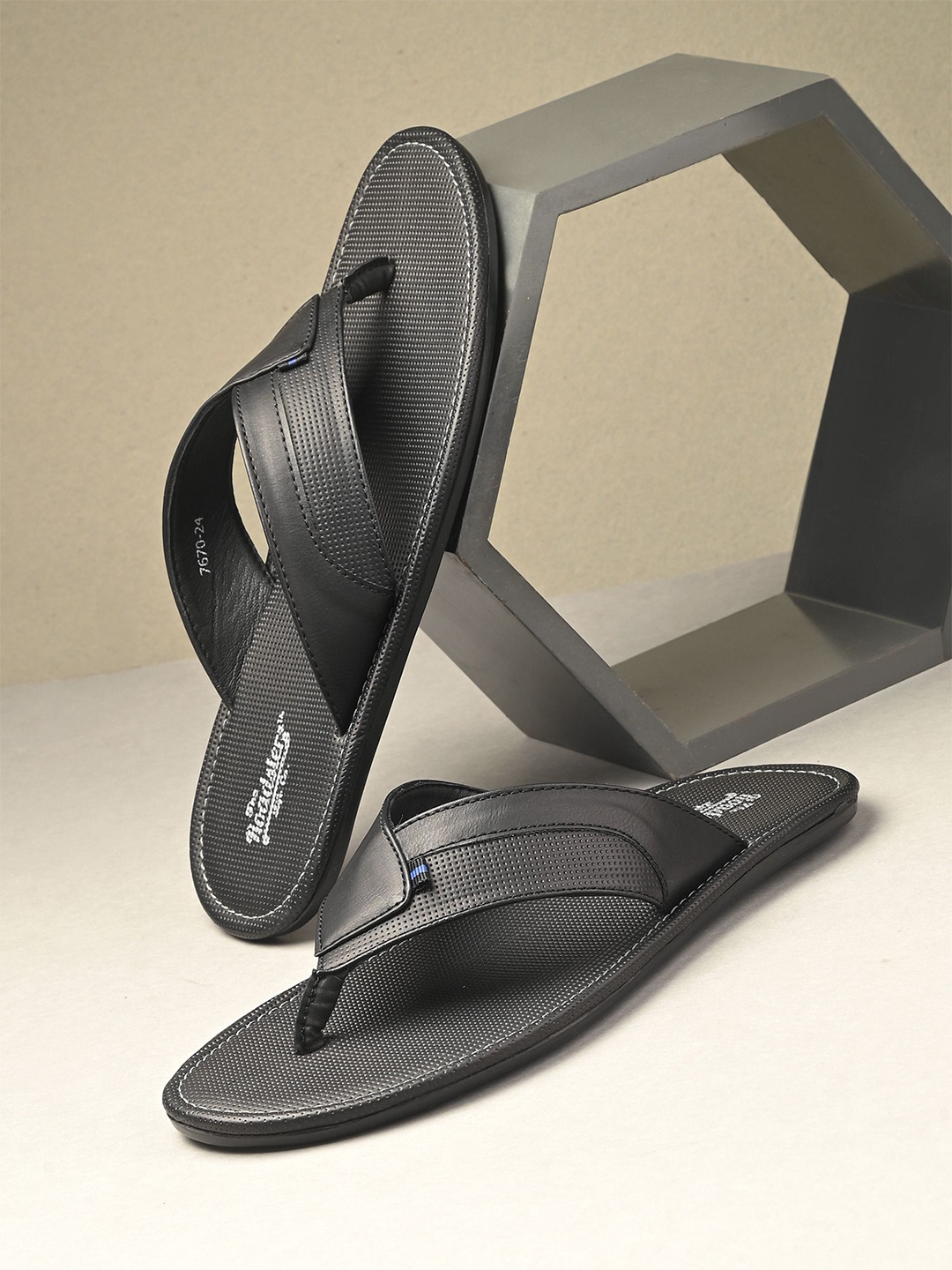 

Roadster Men Casual Comfort Sandals, Black