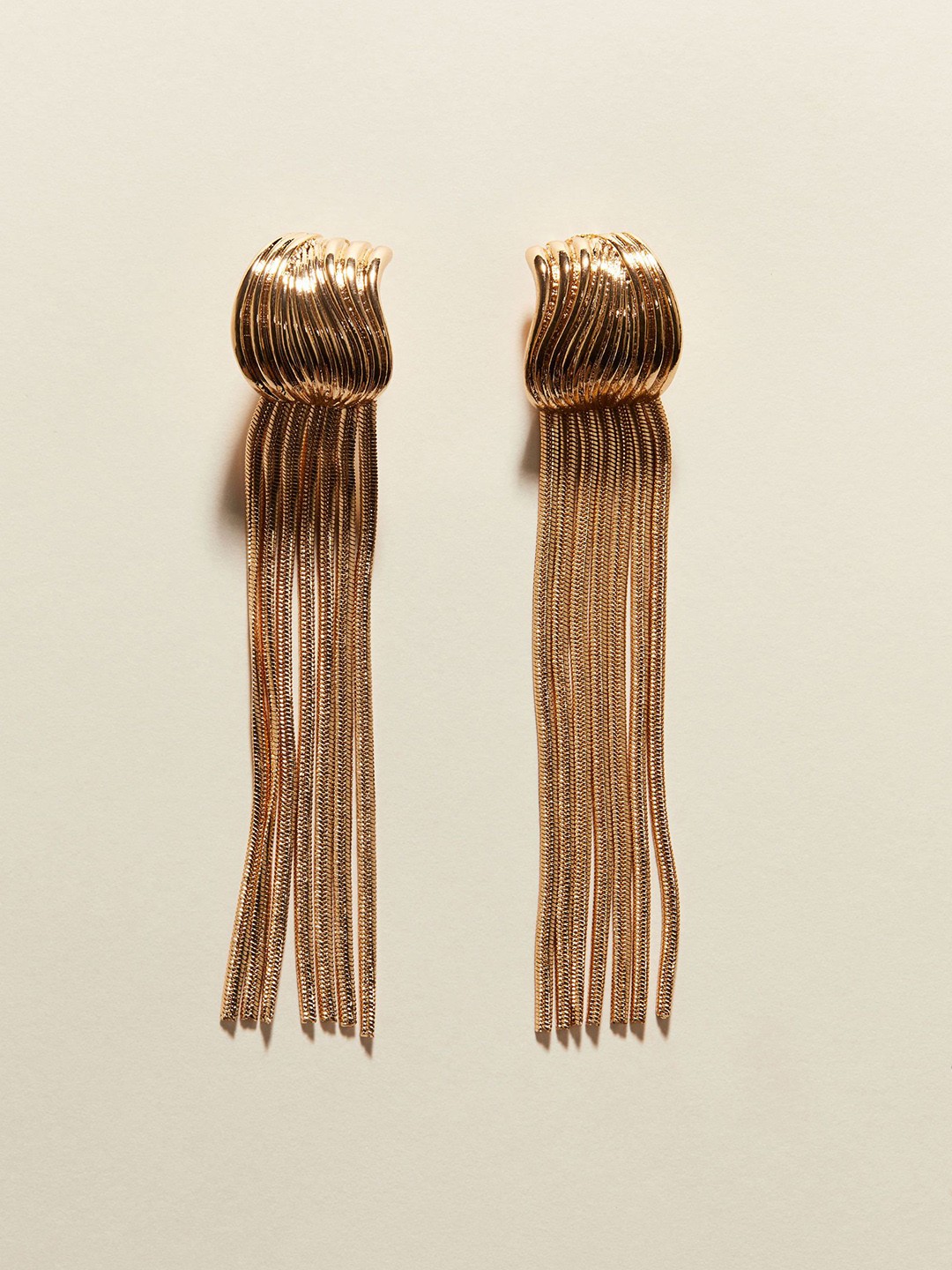 

H&M Snake Chain Earrings, Gold