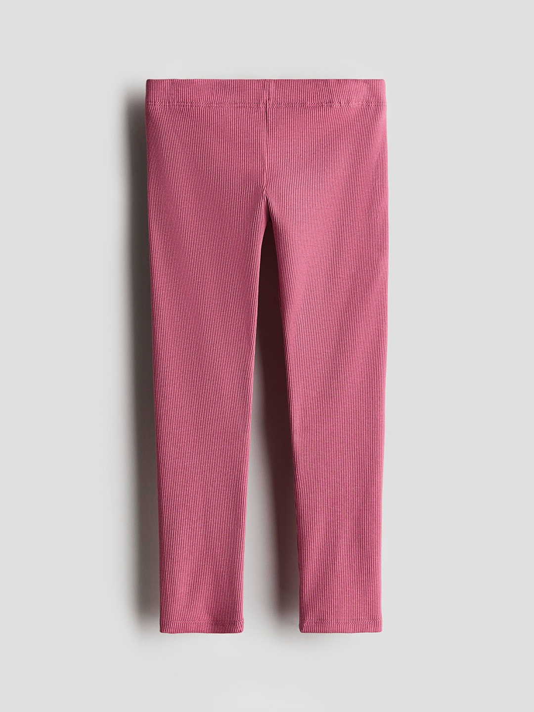 

H&M Girls Ribbed Jersey leggings, Pink