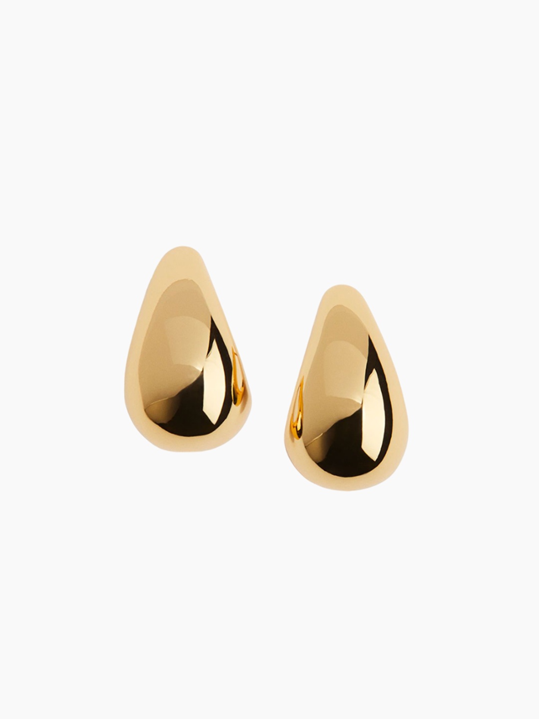 

H&M Gold-Plated Dome Earrings