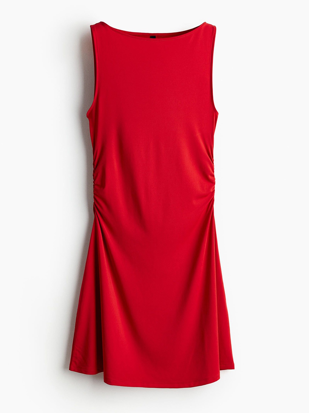 

H&M Gathered Detail Sheath Dress, Red