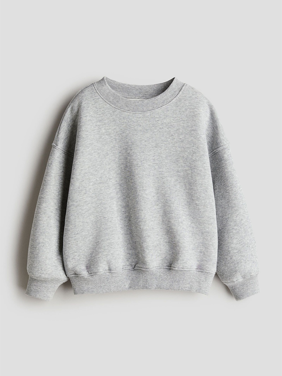 

H&M Boys Oversized Crew-Neck Sweatshirts, Grey