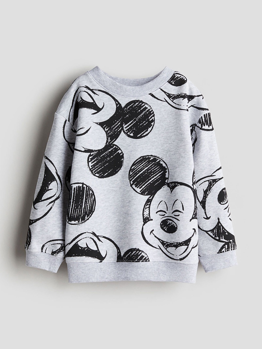 

H&M Boys Printed Sweatshirt, Grey