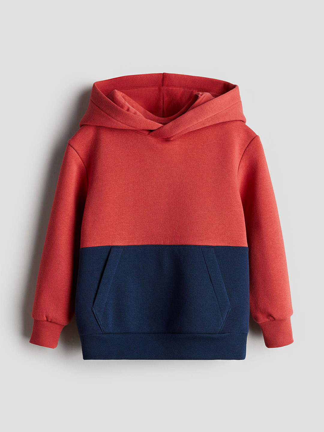 

H&M Infant Boys Colourblocked Hoodie, Red