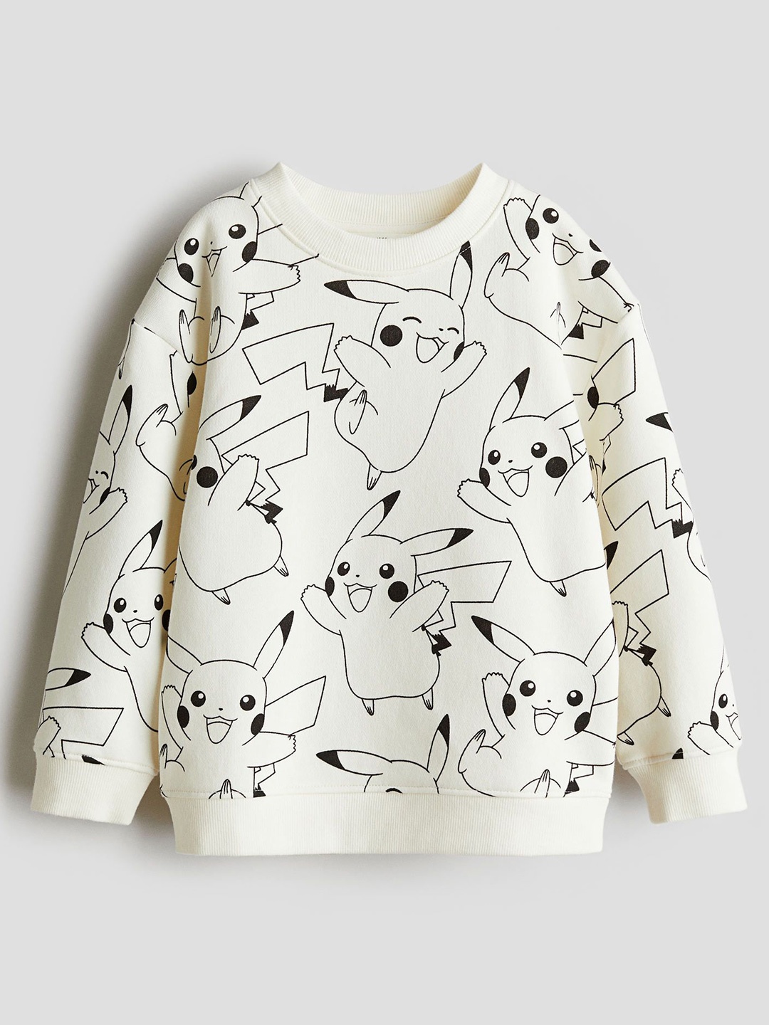 

H&M Boys Printed Sweatshirt, White