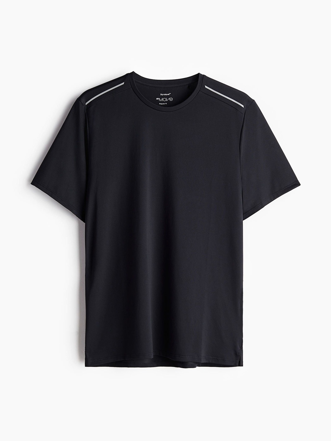 

H&M Men DryMove Running T-Shirt, Black