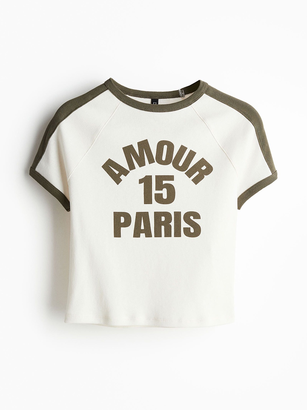 

H&M Women Motif-Detail T-shirt, White