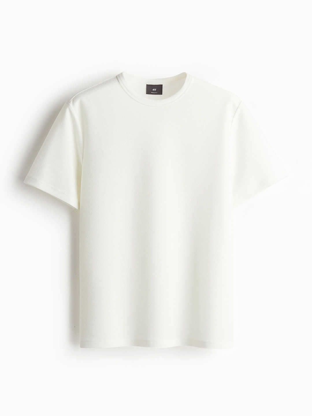 

H&M Men Glittery T-shirt, White