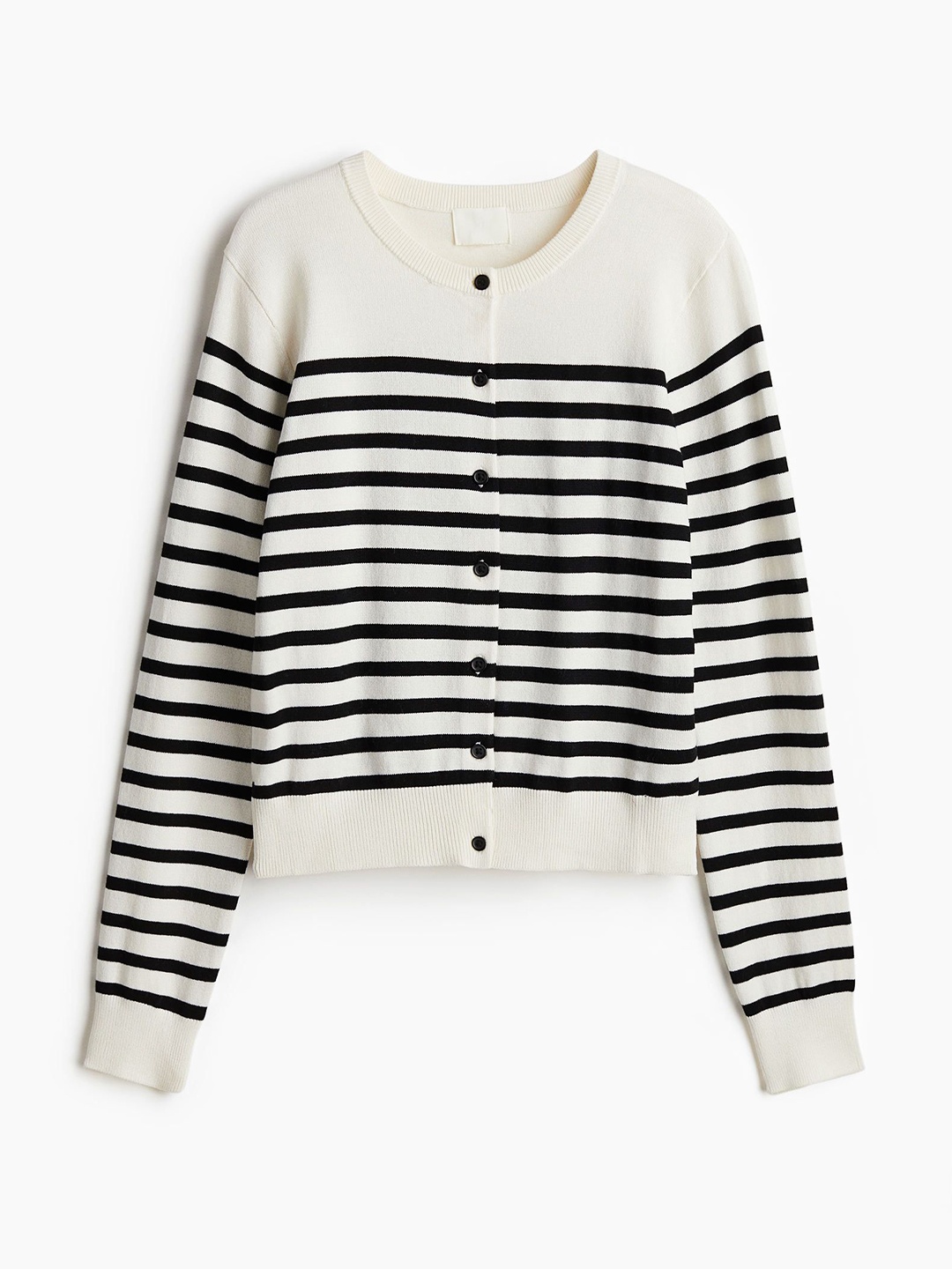 

H&M Women Fine-Knit Cardigan, White