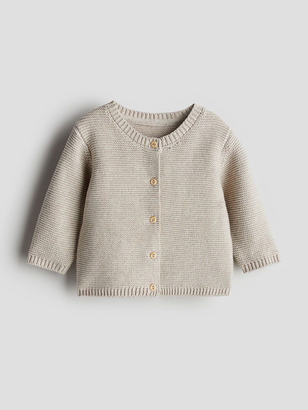 

H&M Boys Knitted Cardigan, Beige