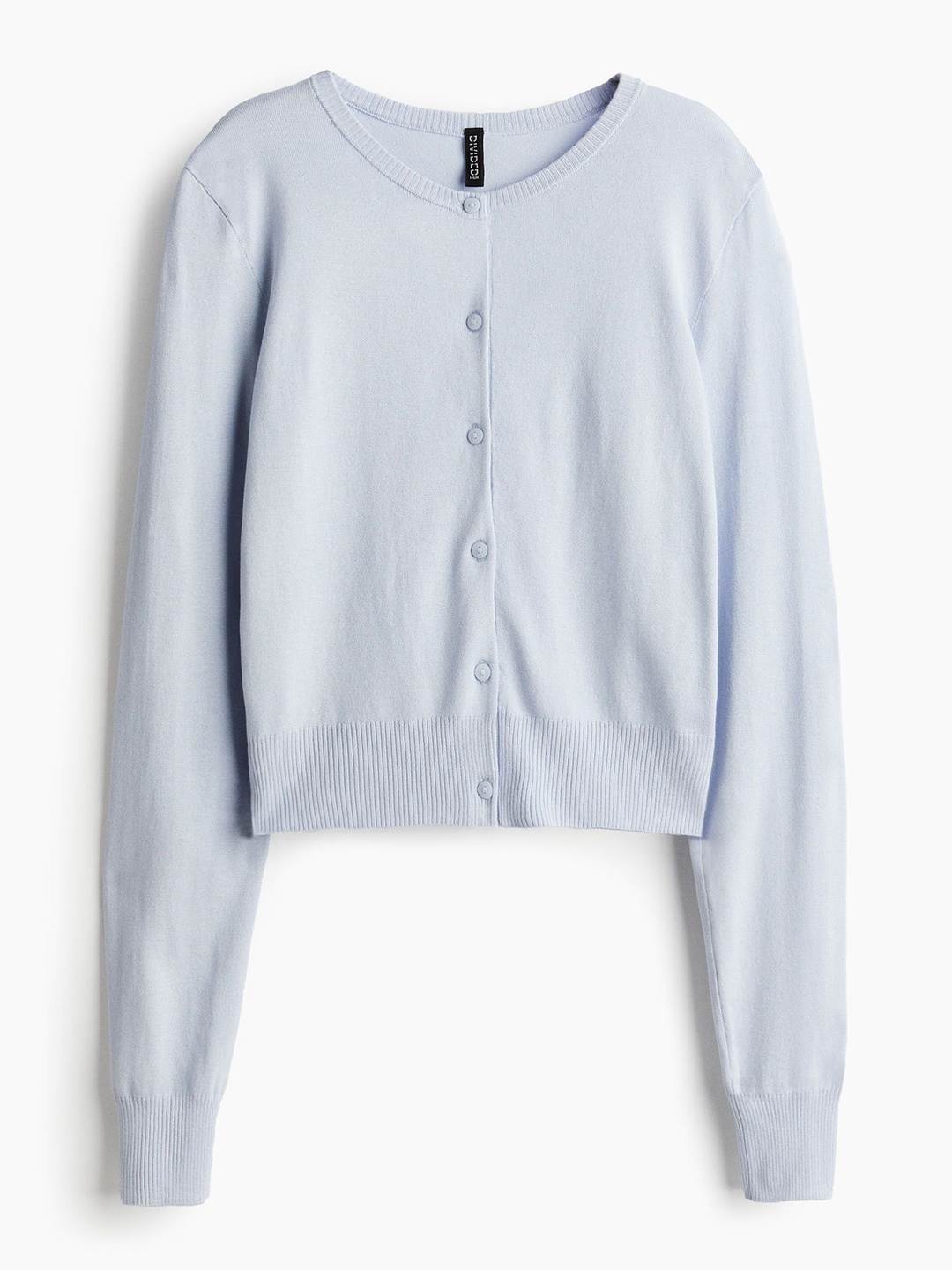 

H&M Women Fine-Knit Cardigan, Blue