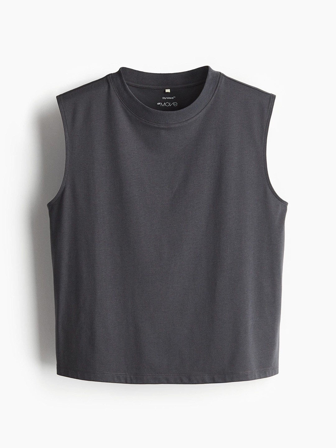 

H&M Women DryMove Sports Vest Tops, Grey