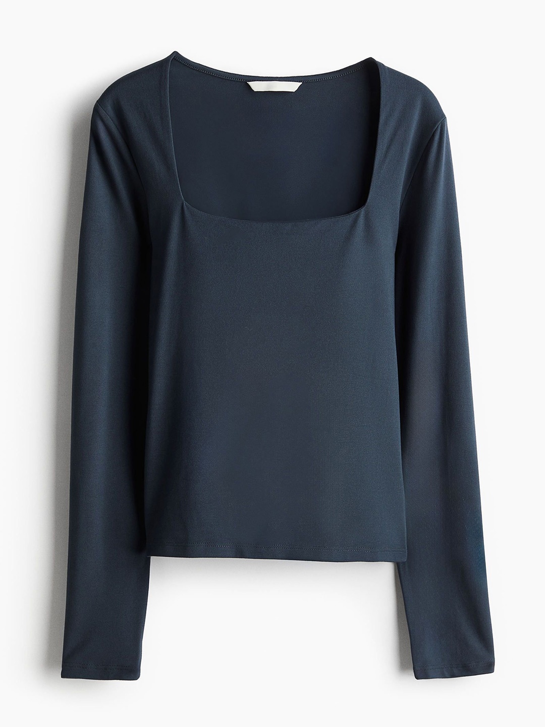 

H&M Long-Sleeved Jersey Top, Blue