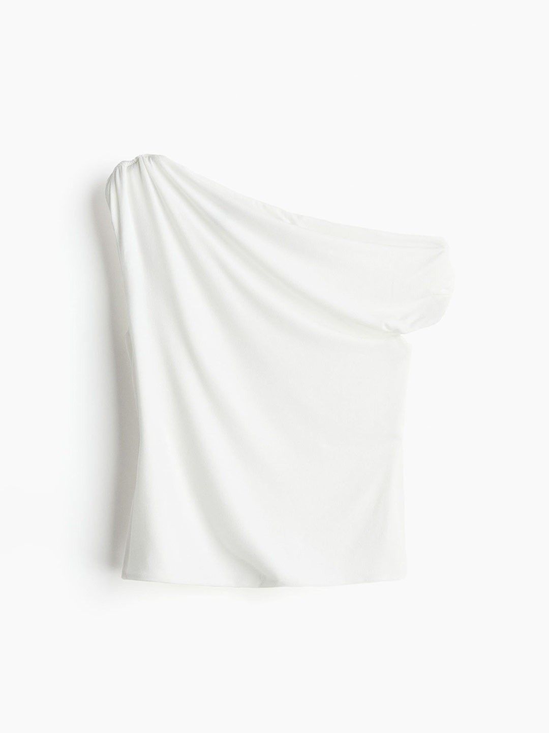 

H&M One-Shoulder Top, White