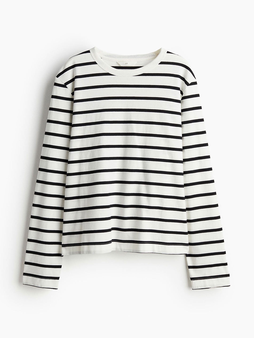 

H&M Women Cotton Jersey Top, White