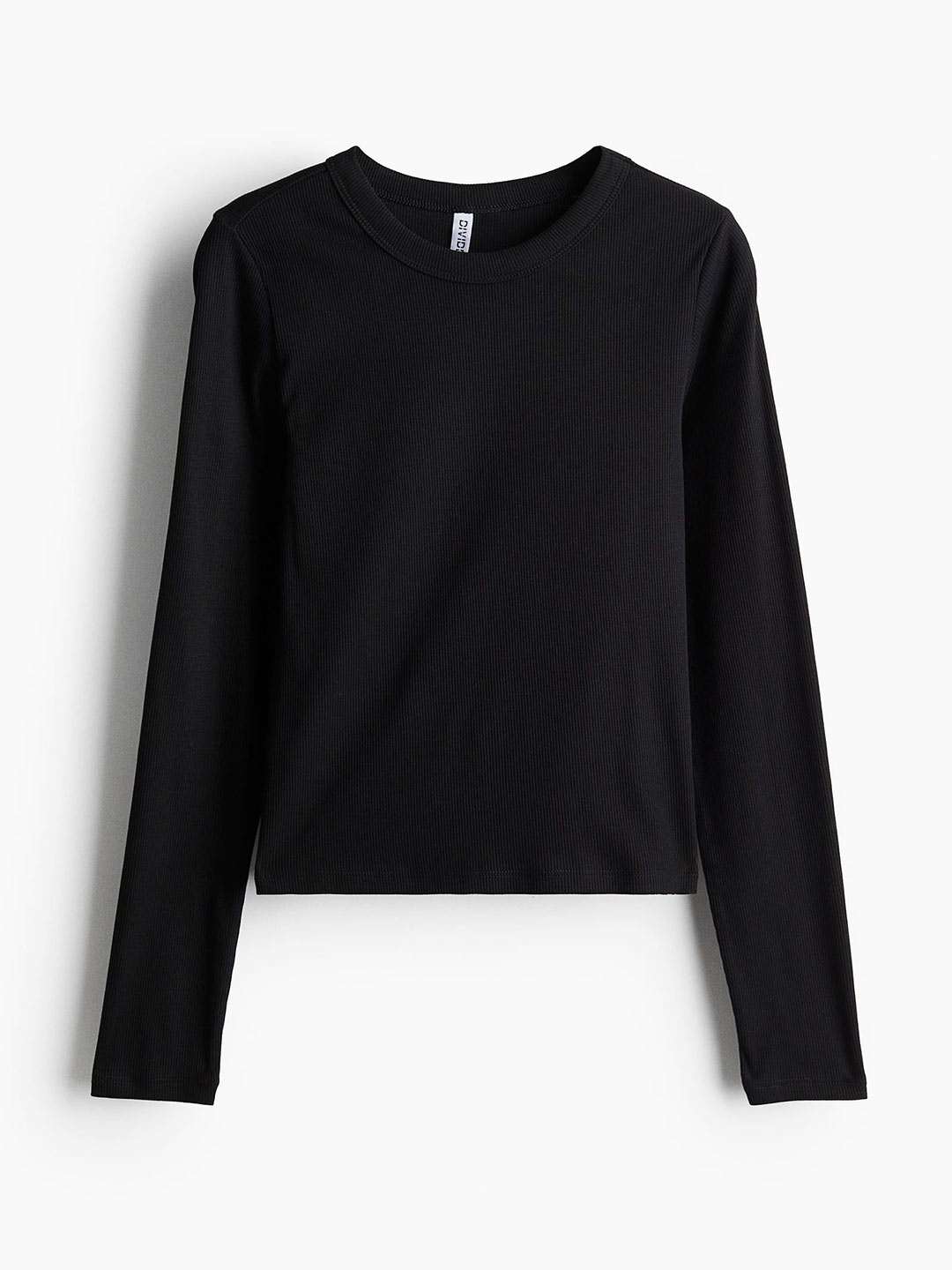 

H&M Women Long-Sleeved Top, Black