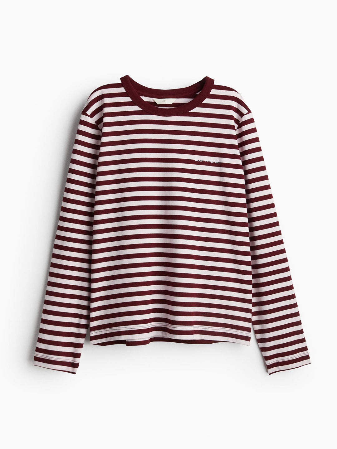 

H&M Women Cotton Jersey Top, Red