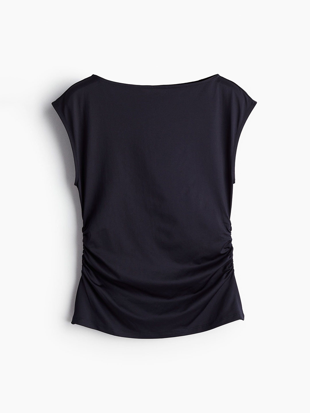 

H&M Women Boat-Neck Top, Blue