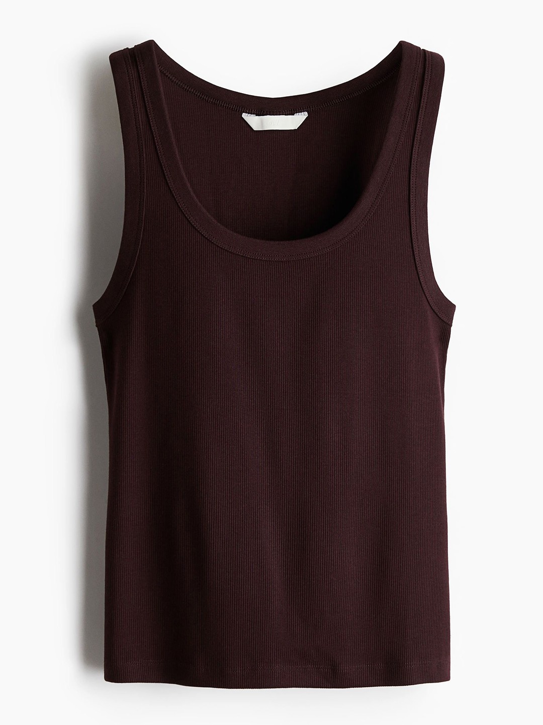 

H&M Women Ribbed Vest Top, Red