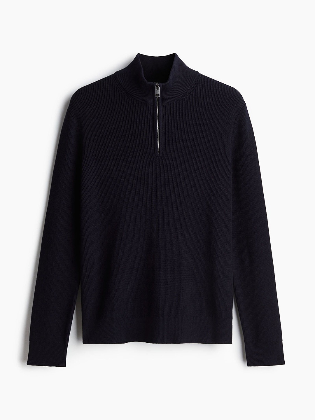 

H&M Men Slim Fit Jumper, Navy blue