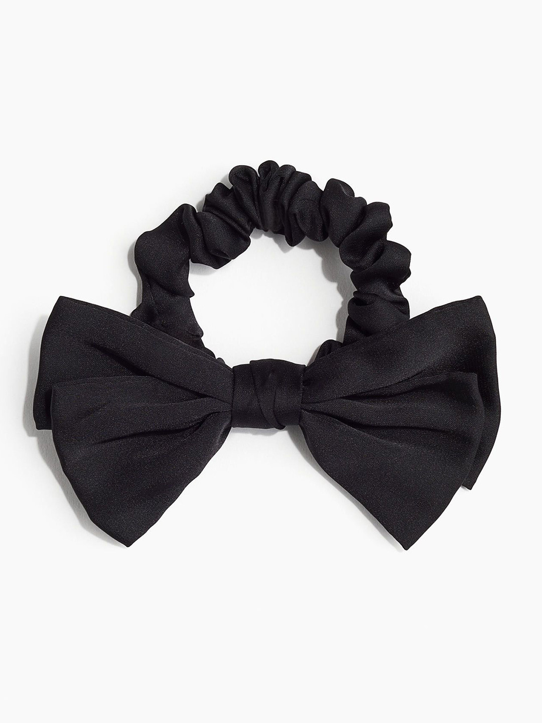 

H&M Women Bow Decorated Scrunchie, Black