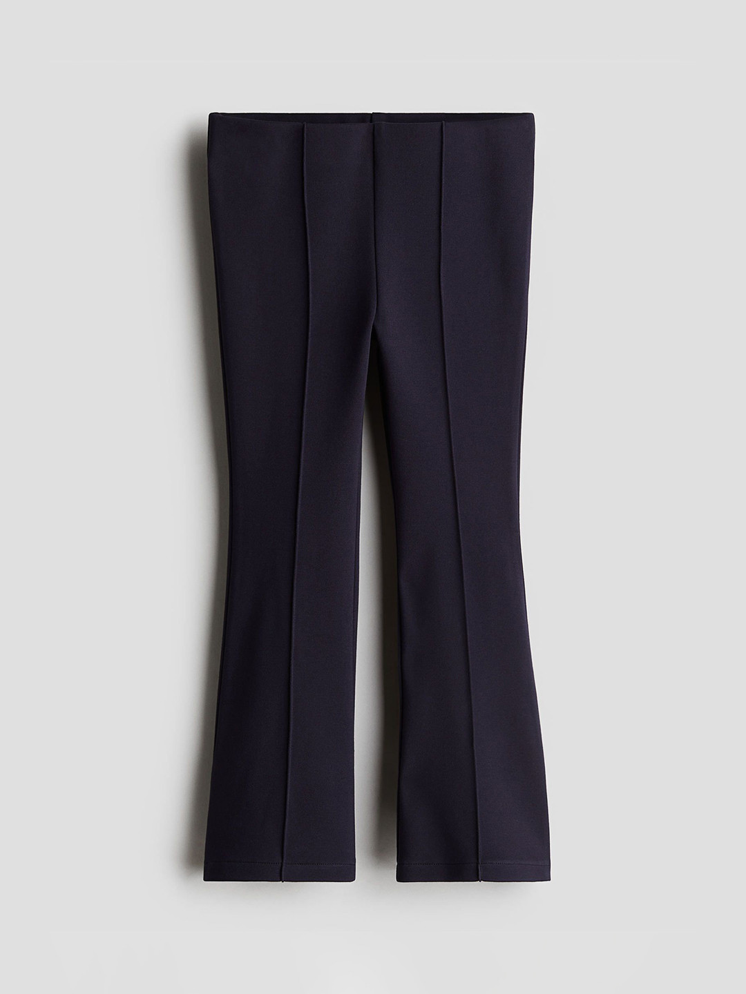

H&M Girls Flared Ponte Di Roma Leggings, Navy blue