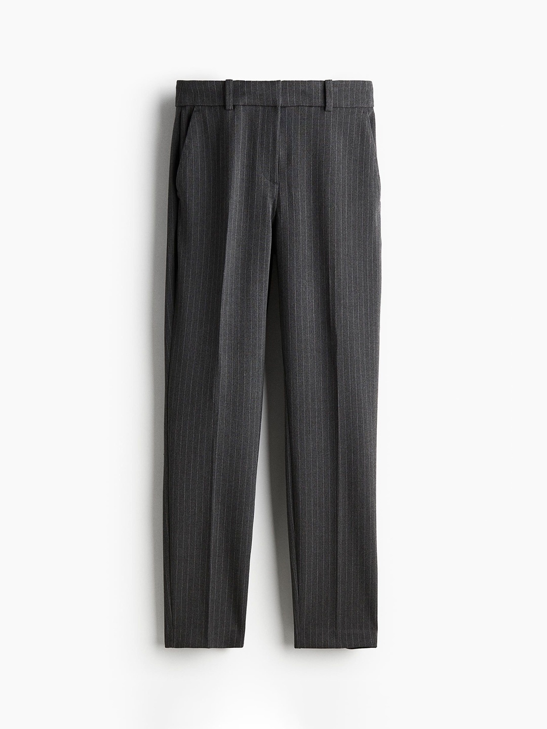 

H&M Women Cigarette Trousers, Grey