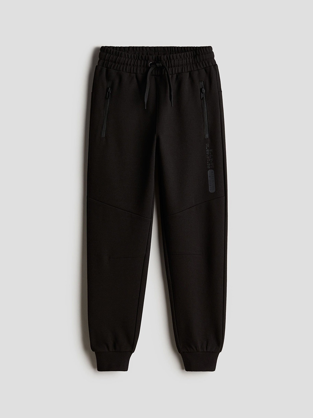 

H&M Boys Heavy Jersey Joggers, Black