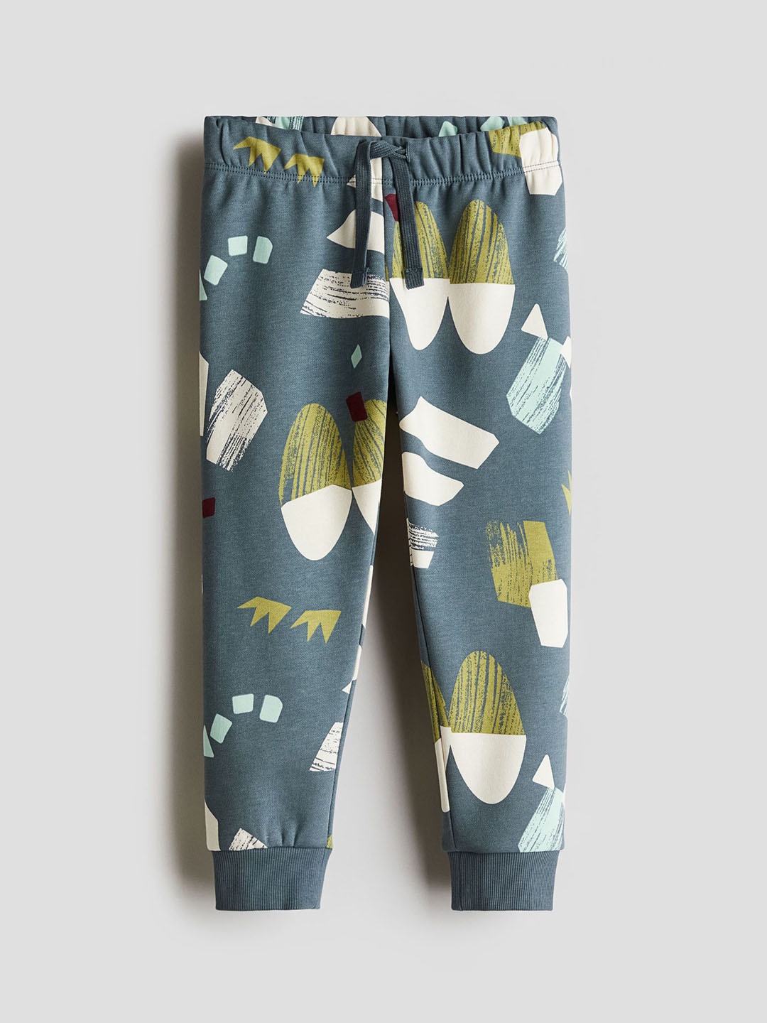 

H&M Boys Printed Joggers, Turquoise blue