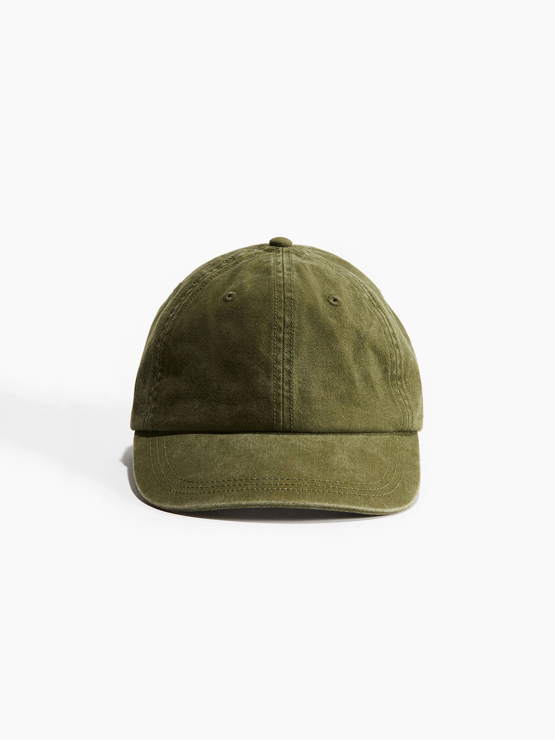 

H&M Women Cotton Twill Caps, Green