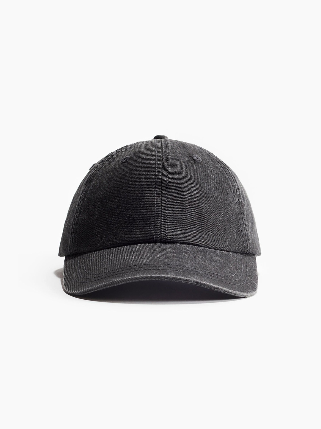 

H&M Women Cotton Twill Caps, Black