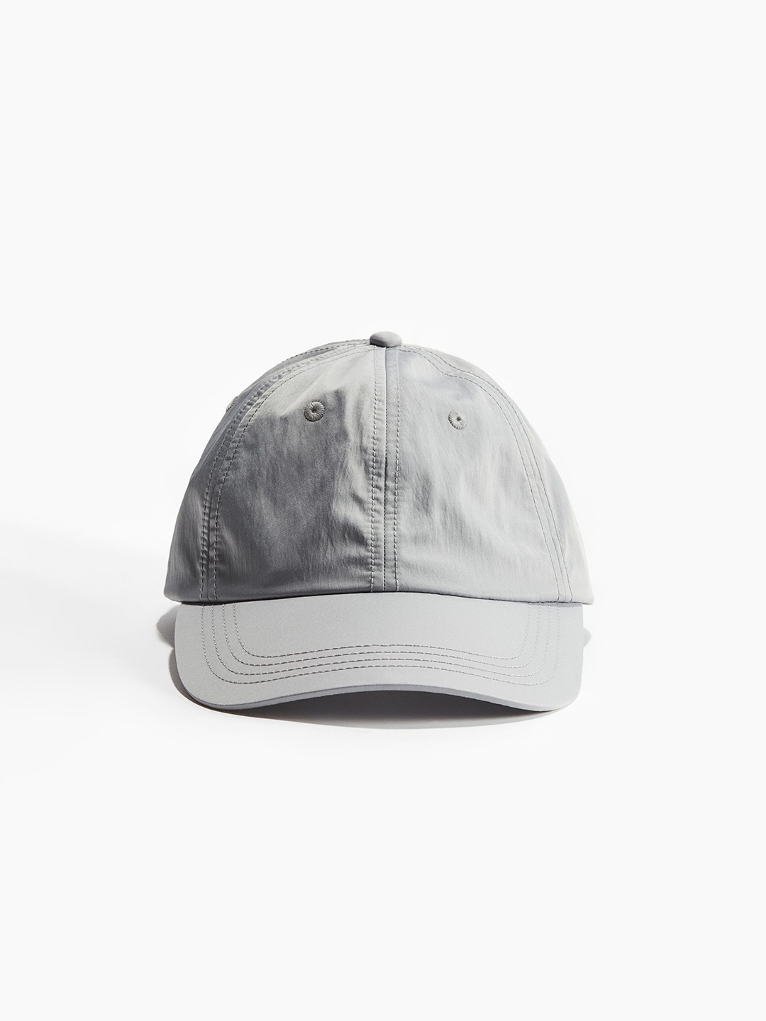 

H&M Women Cotton Twill Caps, Grey