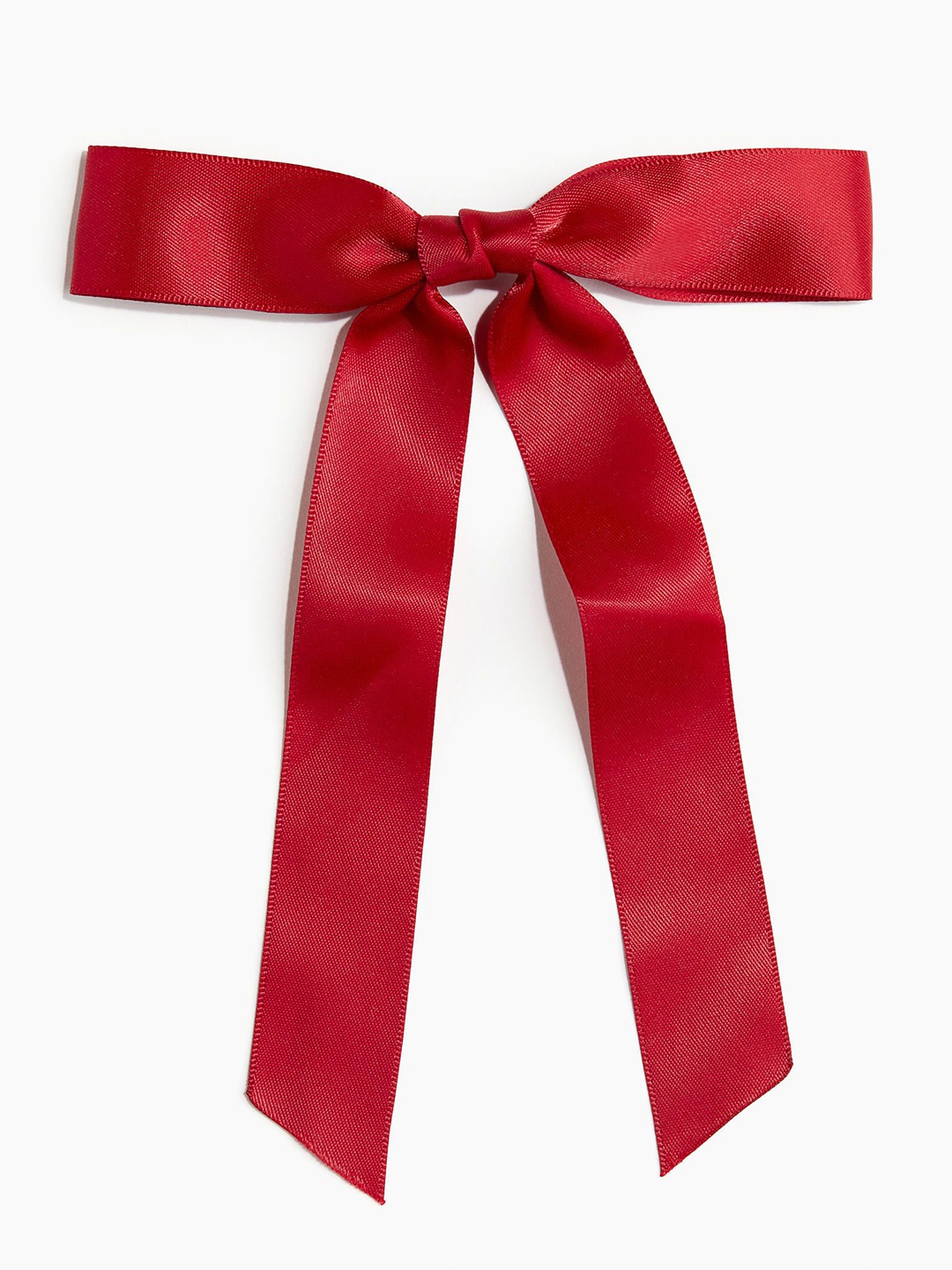 

H&M Satin Bow Hair Clip, Red