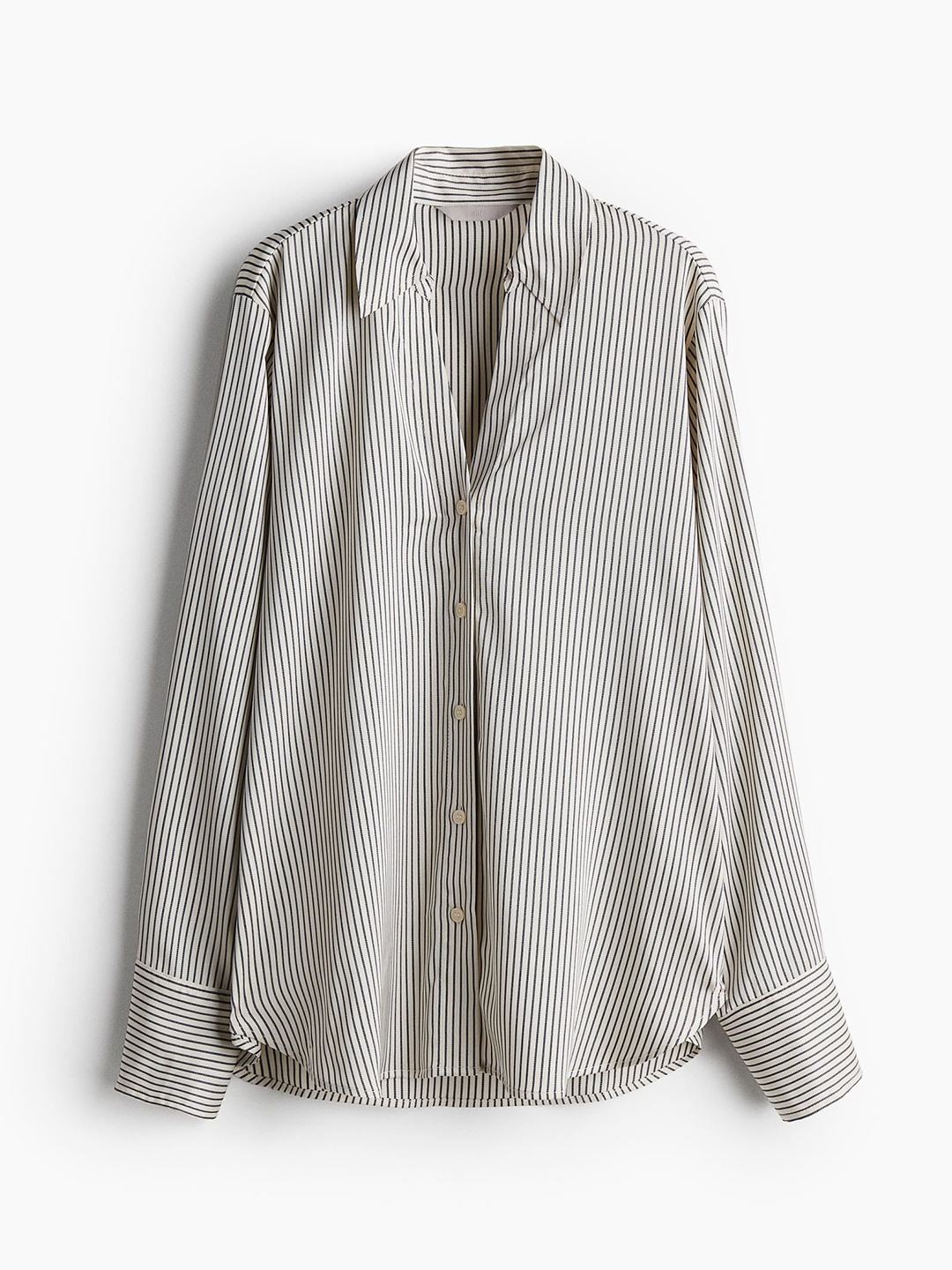

H&M Women V-Neck Blouse, White