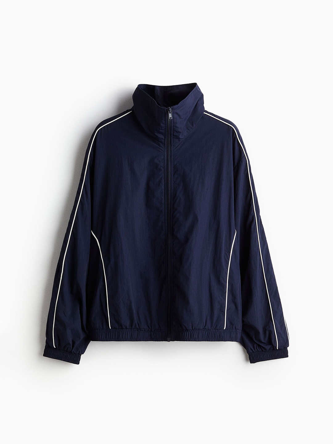 

H&M Women Nylon Windbreaker, Blue