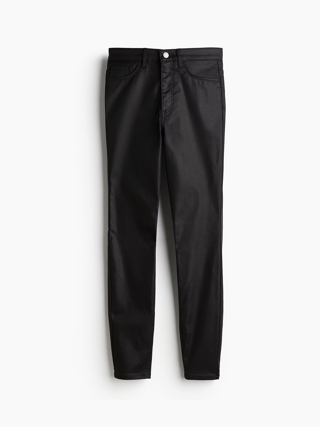 

H&M Women High-Rise Black Slim Fit Jeans