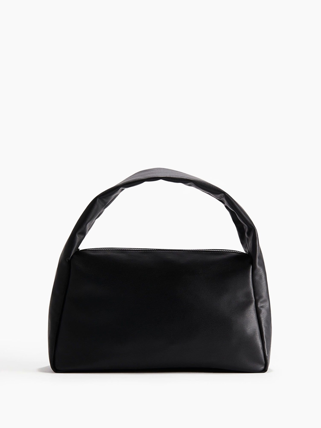 

H&M Women Coated Shoulder Bag, Black