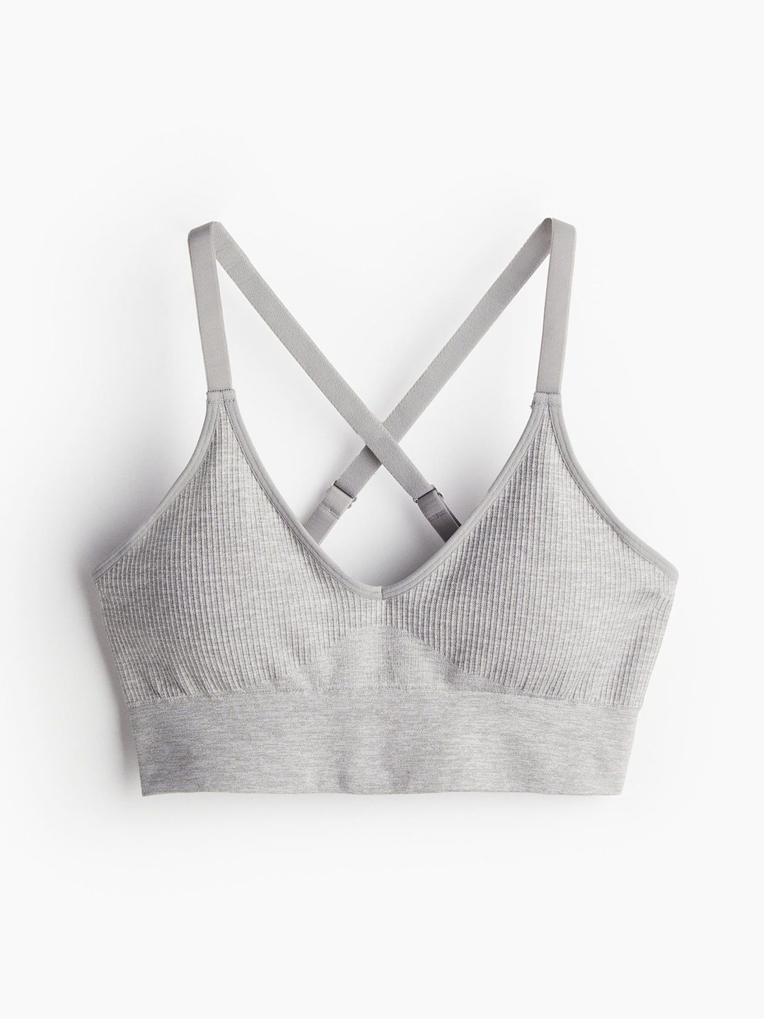 

H&M Dry Women Move Medium Support Sports Bra, Grey