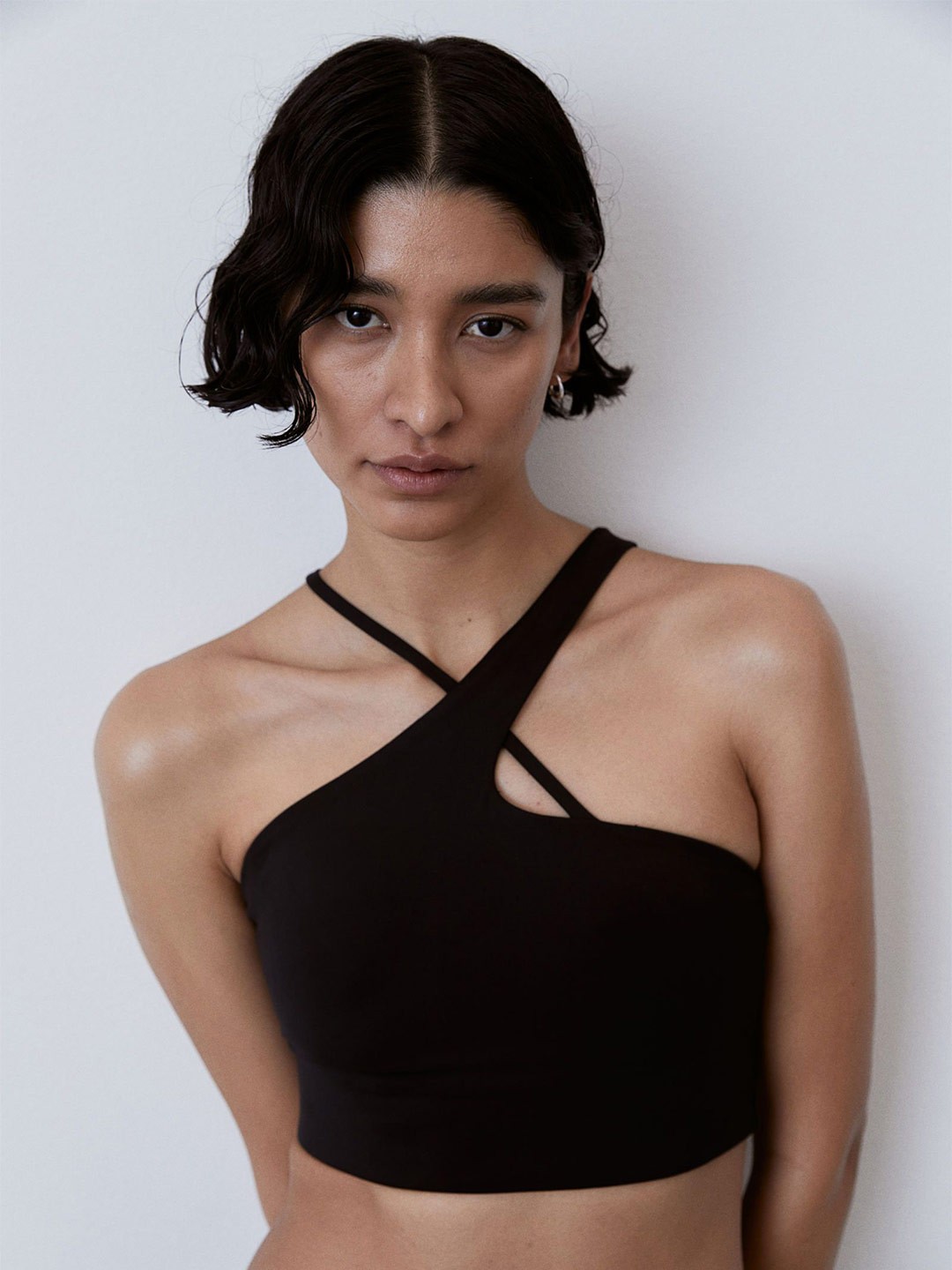 

H&M SoftMove Light Support Sports Bra, Black