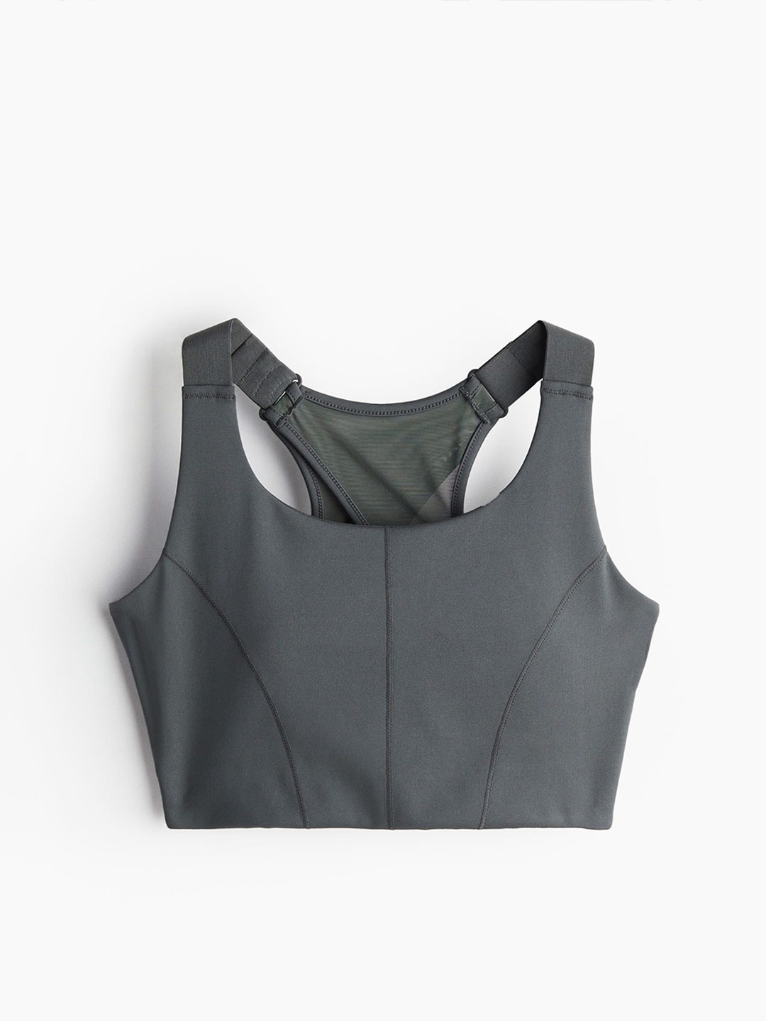 

H&M DryMove High Support Sports Bra, Grey