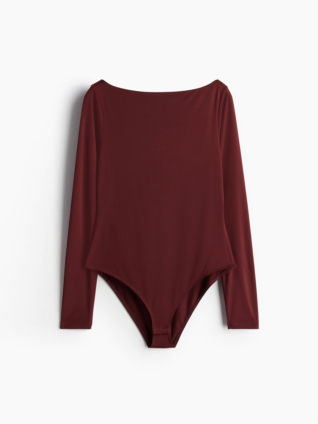 

H&M Boat-Neck Body, Red