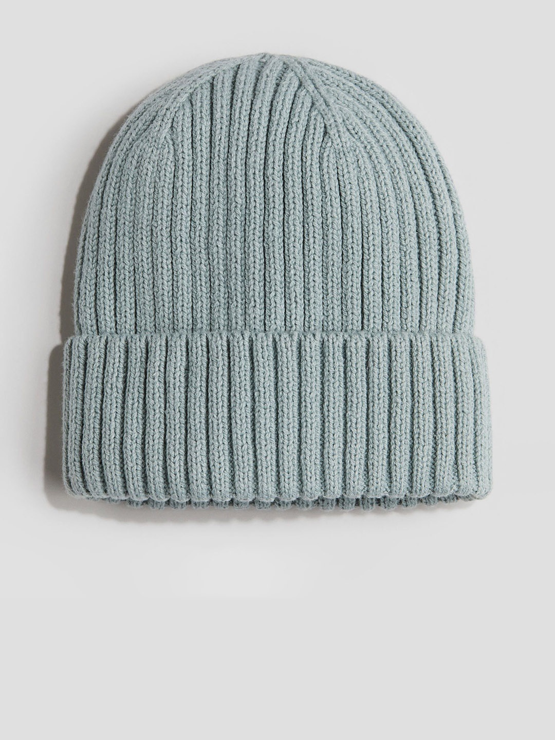 

H&M Boys Rib-Knit Hat, Turquoise blue