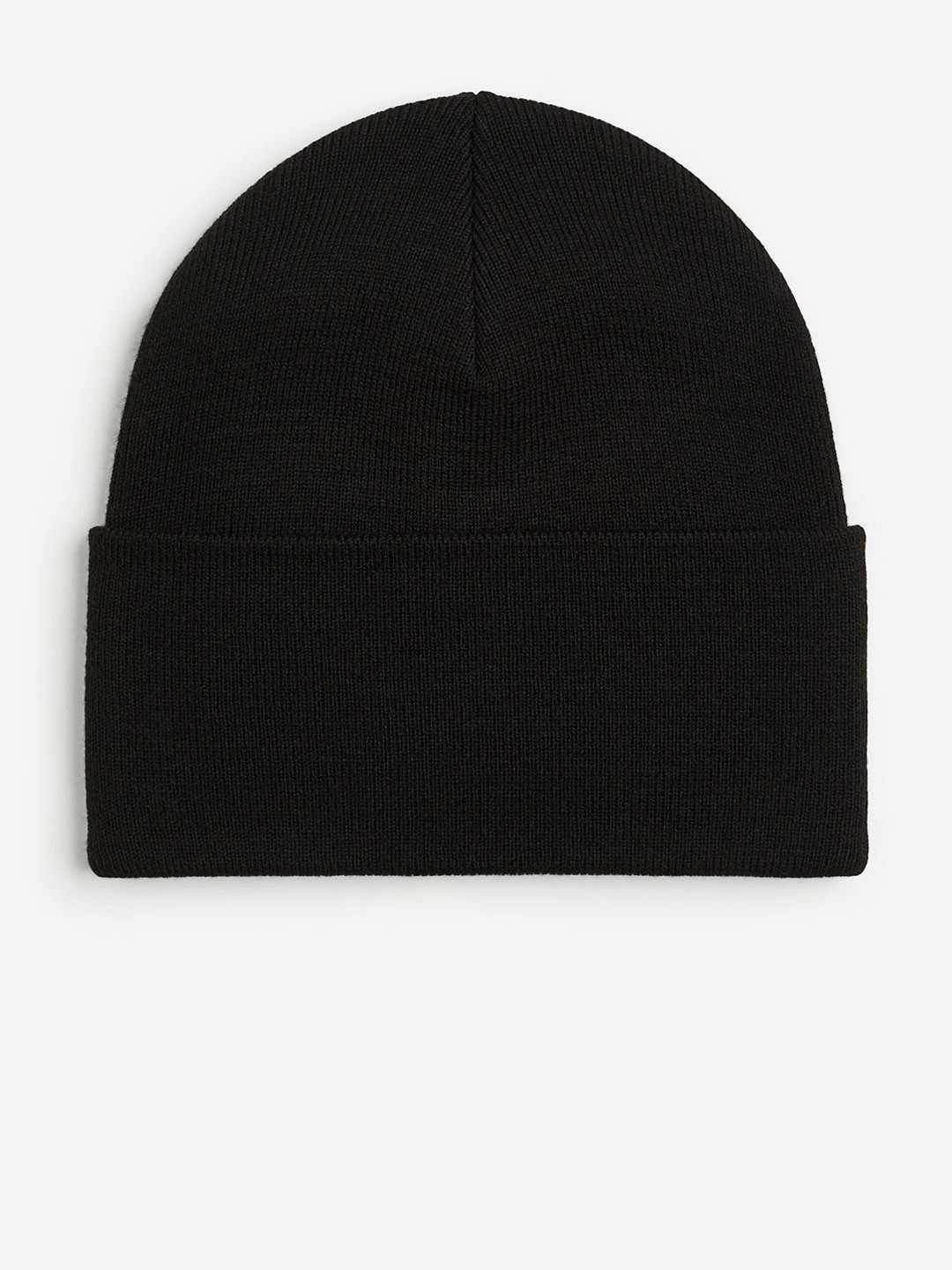

H&M Men Knitted Hat, Black