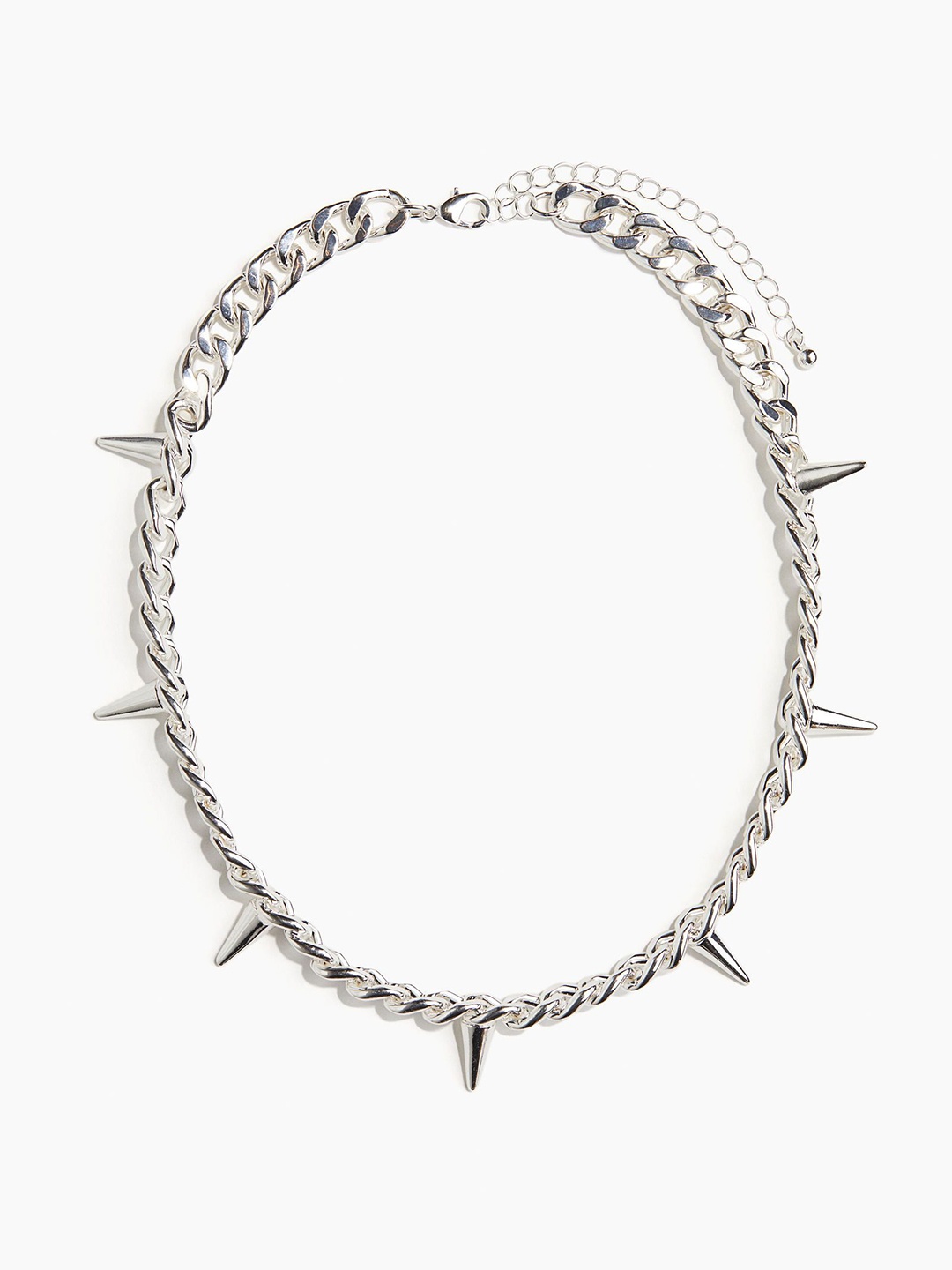 

H&M Short Stud-Detail Necklace, Silver