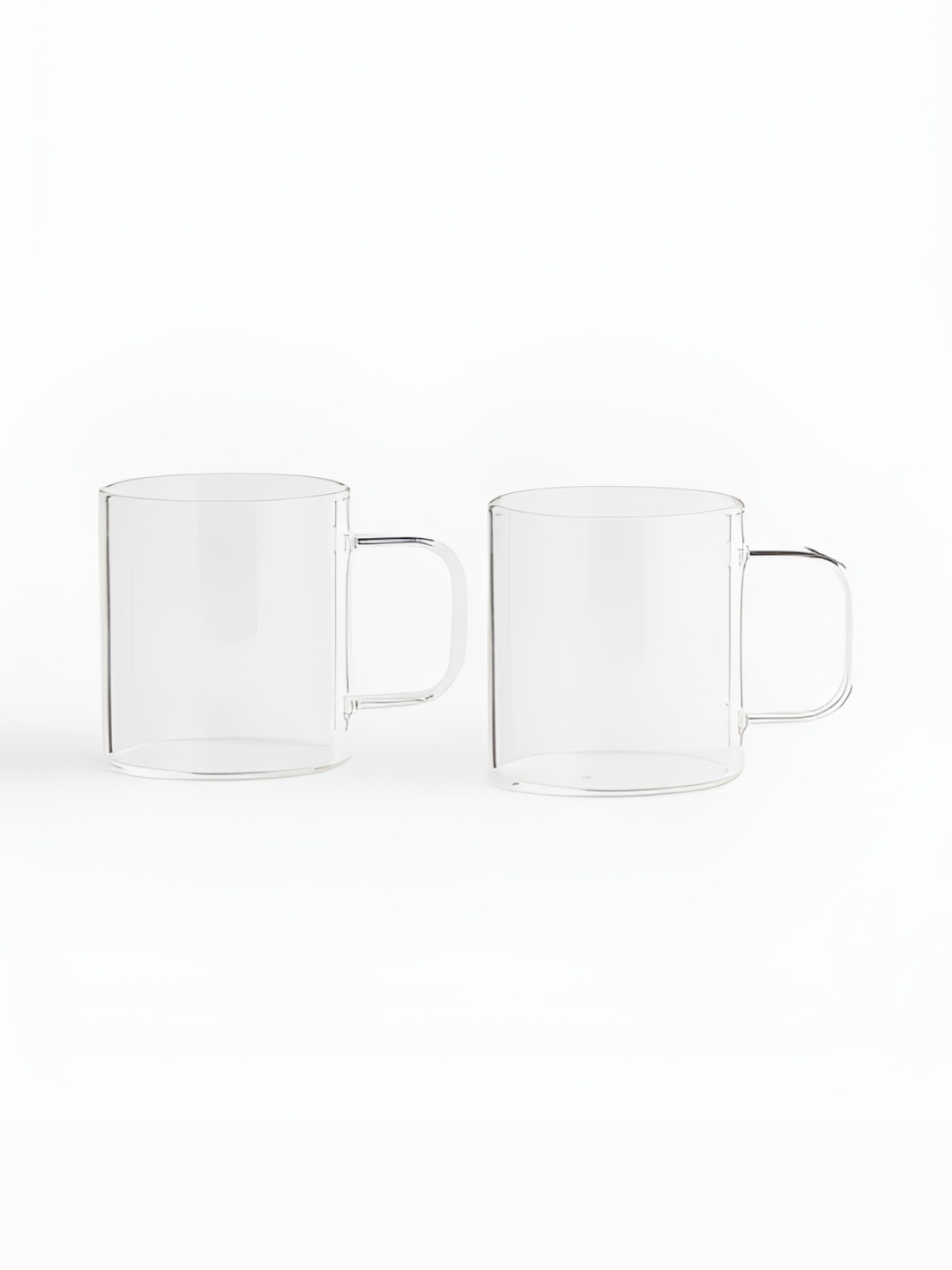 

H&M Transparent 2-Pack Small Glass Mugs